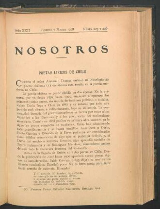 Números 225 y 226