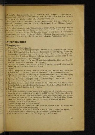 Leibesübungen
