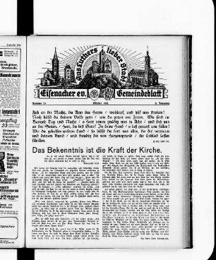 Eisenacher evangelisches Gemeindeblatt : Oktober 1932