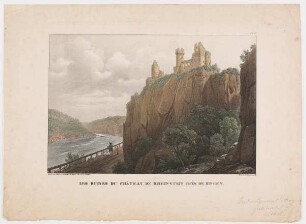 Les ruines du château de Rheinstein près de Bingen