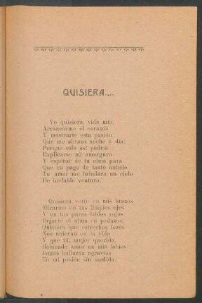 Quisiera...