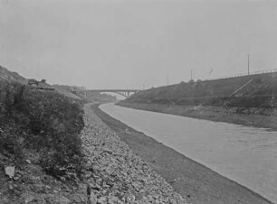 Mittellandkanal im Bau