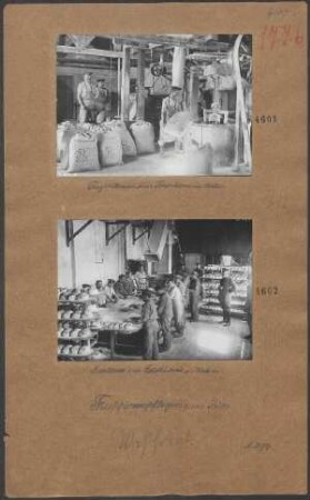 Backstube einer Feldbäckerei im Westen