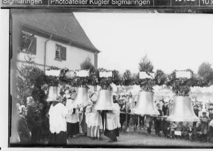 Glockenweihe Bingen; Geistlichkeit bei der Glockenweihe