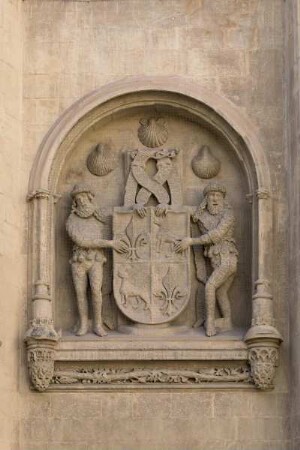 Nische mit Wappen der Fajardos