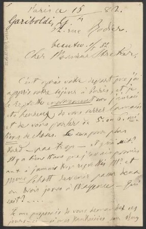 Brief an B. Schott's Söhne : 16.04.1882