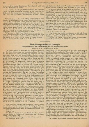 255-266 Die Geistvergessenheit der Theologie