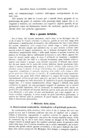 I. Malattie della milza.