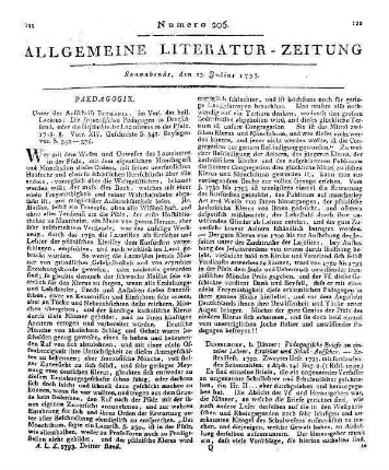 Ueber die Erziehung der Landkinder in Absicht auf die Landwirthschaft und die häusliche Glückseligkeit. - Wien : Weimar 1790