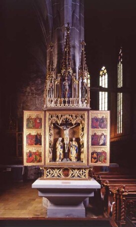 Kreuzaltarretabel, Bartfeld, Slowakei