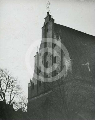 Ostgiebel der Bartholomäuskirche in Danzig