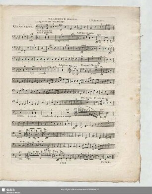 Trombone basso.