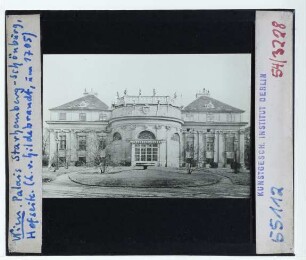 Wien, Gartenpalais Starhemberg-Schönburg : Außenansicht, Hofseite