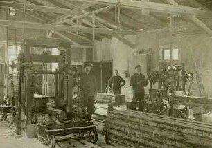 Antonsthal, Holzschleiferei, Schneidemühle