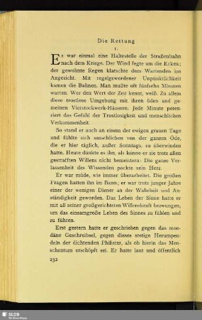 Die Rettung