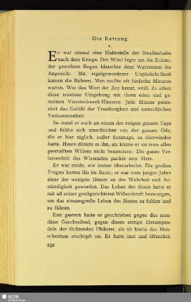 Die Rettung
