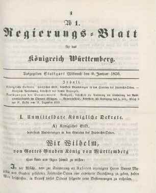 9. Januar-29. December = No. 1-20