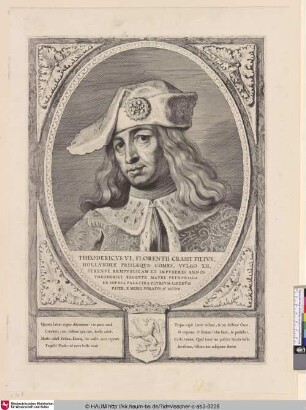 Theodericus VI, Florentii Crassi Filius, Hollandiae Frisiaeque Comes