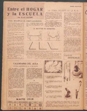 Entre el hogar y la escuela