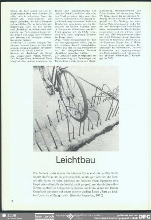 Leichtbau : Leichtbau