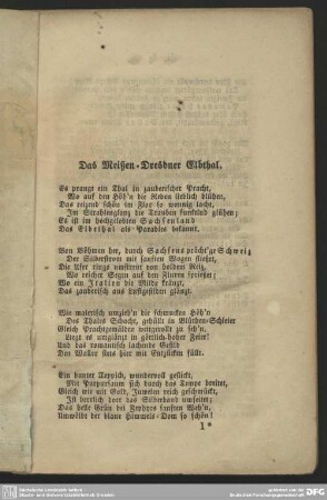 Das Meißen-Dresdner Elbtal