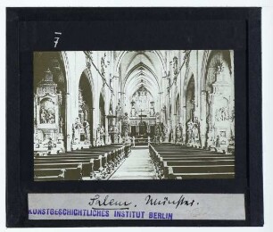 Salem, Münster (ehem. Zisterzienserklosterkirche) : Innenansicht, Blick nach O