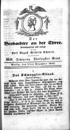 50. Stueck, 11. Dezember 1843