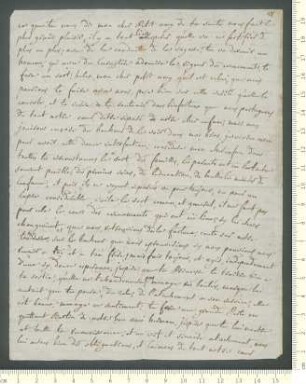 Brief von Louis Marie Chamisso  und Marie-Anne Chamisso  an Eugène de Chamisso