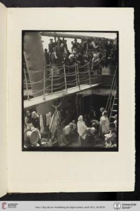 [Alfred Stieglitz, IX. The Steerage (1907), photogravure from the original negative]