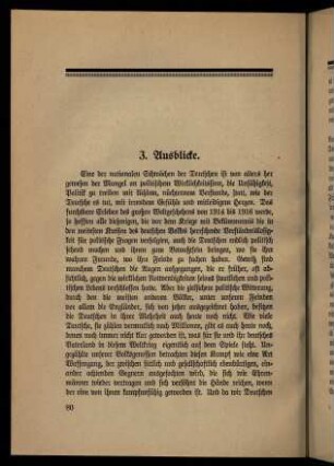 80-96, 3. Ausblicke