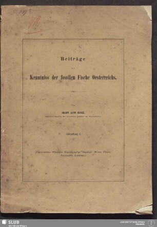 1: Chirocentrites - Pimelodus : vorgelegt in der Sitzung der mathematisch-naturwissenschaftlichen Classe am 11. Jänner 1849