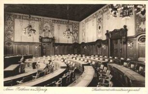 Neues Rathaus zu Leipzig: Stadtverordnetensitzungssaal