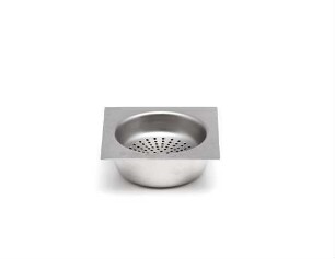 Teesieb mit Tropfschale "eckige Form" Pott Art.-Nr. 10016b, 2007.P. c, d