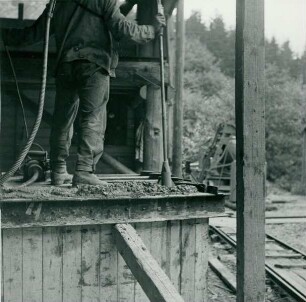 Gleisbergtunnel Heidenau-Altenberg, Deutschland, 1936