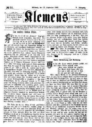 Jahrgang V Nr. 51