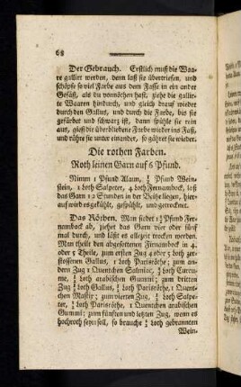 68-79, Die rothen Farben.