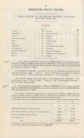 Annual report by the British Resident of Pahang for the year 1904