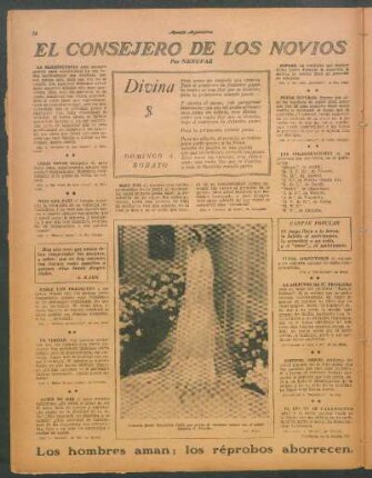 El día de su casamiento