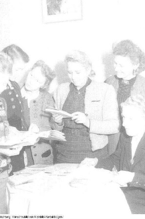 Freiberg. Demokratischer Frauenbund Deutschlands (DFD), Schulung von Funktionärinnen des DFD, 12.-16.? April 1947 & Freiberg. Demokratischer Frauenbund Deutschlands (DFD), Schulung von Funktionärinnen des DFD, 12.-16.? April 1947