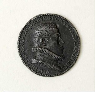 Medaille: Matthias Erzherzog von Österreich