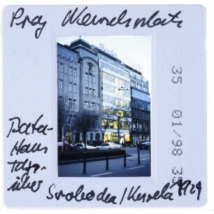 Prag, Wenzelsplatz,Prag, Bata-Haus