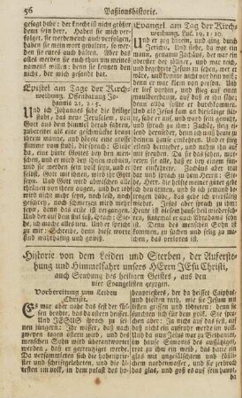 Vorbereitung zum Leiden Christi