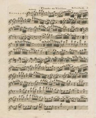 Flauto ou Violino