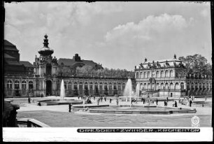 Dresden, Zwinger, Kronentor