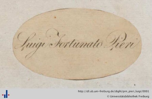 Exlibris (Aus: UB Freiburg, TM 2018/2661).