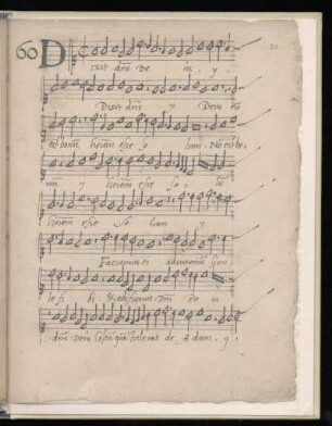 60. Dixit dominus deus