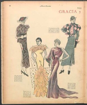 Gracia y personalidad [Dibujos] : Para la mujer
