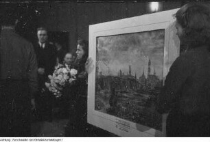 Dresden, Georgij-Dimitroff-Brücke (Augustusbrücke), Einweihung, 8. Oktober 1949