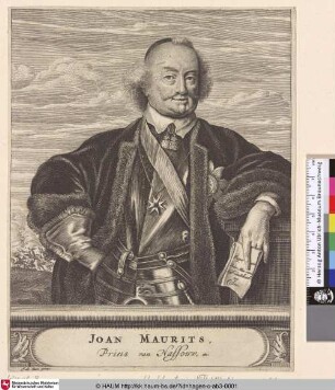 Joan Maurits, Prins van Nassouw, etc.