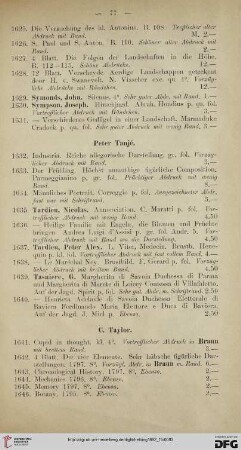 C. Taylor (Nr. 1641-1648)
